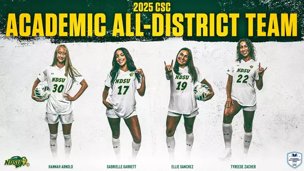 2025 Women's Soccer CSC Academic All-District Team