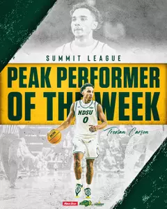 Trevian Carson, Summit League Peak Performer
