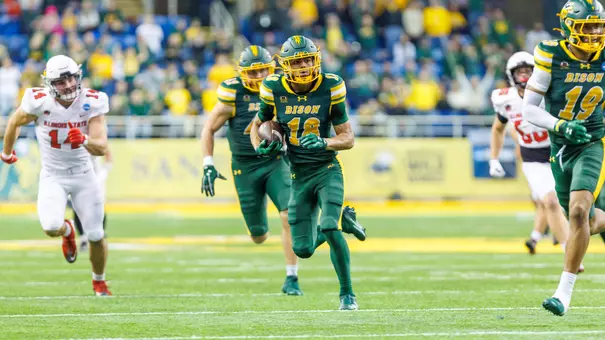 Action from the Illinois State at North Dakota State second round NCAA FCS playoff game Saturday, Dec. 6, 2025.