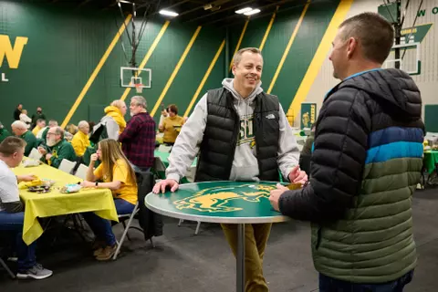 Photo from the NDSU Team Makers appreciation event on Saturday, Feb. 15, 2025.