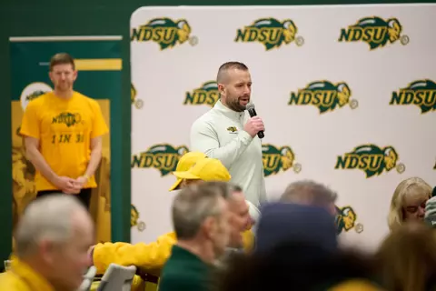 Photo from the NDSU Team Makers appreciation event on Saturday, Feb. 15, 2025.