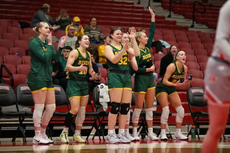 WBB Bench Celebration