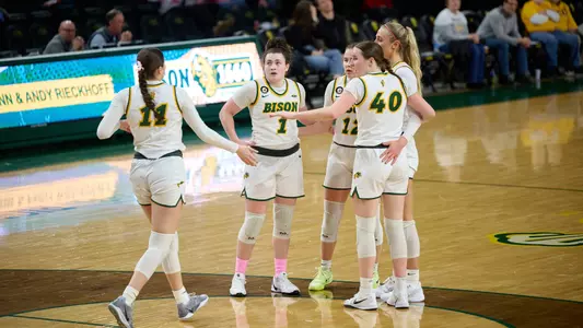 WBB Team Huddle