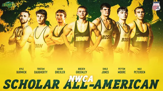 2025 NDSU NWCA Scholar All-Americans