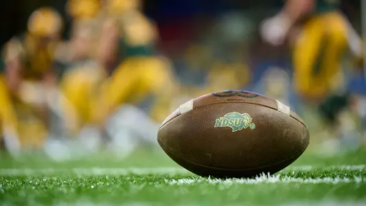 NDSU logo on a football
