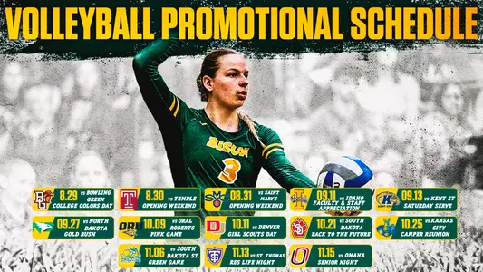VB Promotional Schedule