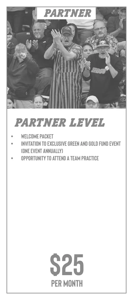 G&G Fund Benefits - Partner Level