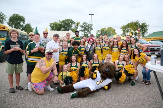 Pregame photo from the North Dakota State University football home opener Saturday, Sept. 13, 2025, against Southeast Missouri State University.
