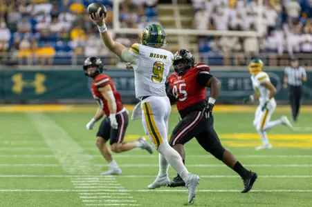 Action from the Southeast Missouri State at North Dakota State football game Saturday, Sept. 13, 2025.