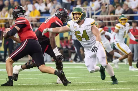 Action from the Southeast Missouri State at North Dakota State football game Saturday, Sept. 13, 2025.