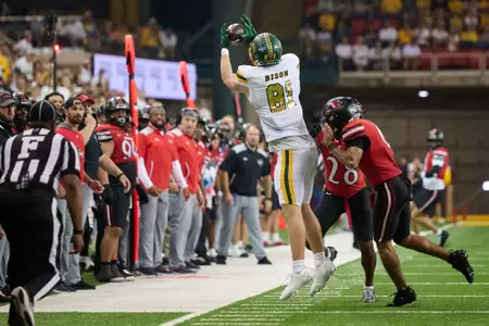 Action from the Southeast Missouri State at North Dakota State football game Saturday, Sept. 13, 2025.