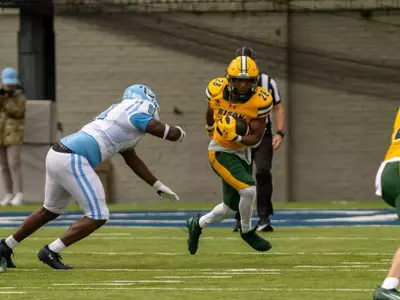Action from the North Dakota State football game at The Citadel on Saturday, Aug. 30, 2025.