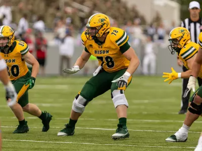 Action from the North Dakota State football game at The Citadel on Saturday, Aug. 30, 2025.