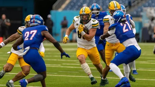 Action from the North Dakota State at Tennessee State football game Saturday, Sept. 6, 2025.