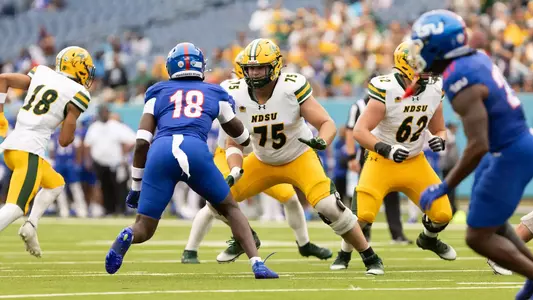 Action from the North Dakota State at Tennessee State football game Saturday, Sept. 6, 2025.