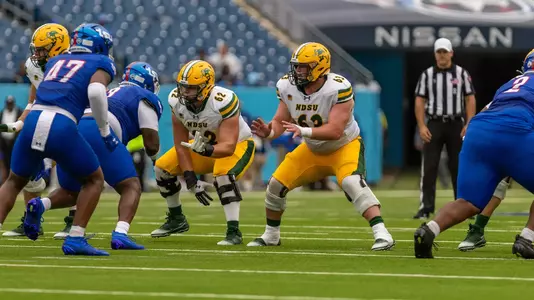 Action from the North Dakota State at Tennessee State football game Saturday, Sept. 6, 2025.
