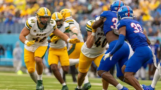 Action from the North Dakota State at Tennessee State football game Saturday, Sept. 6, 2025.