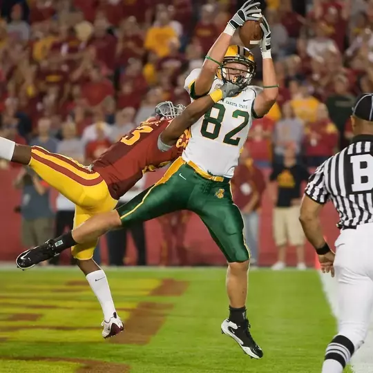 Matt Veldman catch at Iowa State