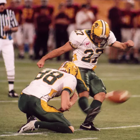Shawn Bibeau field goal attempt at Minnesota