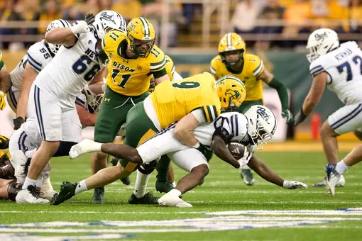 Photo from the Nevada at North Dakota State football game Saturday, Oct. 17, 2026.