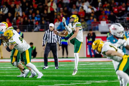 Photo from the North Dakota State at New Mexico football game Saturday, Oct. 24, 2026.