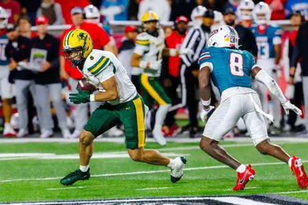 Photo from the North Dakota State at New Mexico football game Saturday, Oct. 24, 2026.
