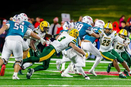 Photo from the North Dakota State at New Mexico football game Saturday, Oct. 24, 2026.
