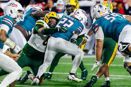 Photo from the North Dakota State at New Mexico football game Saturday, Oct. 24, 2026.