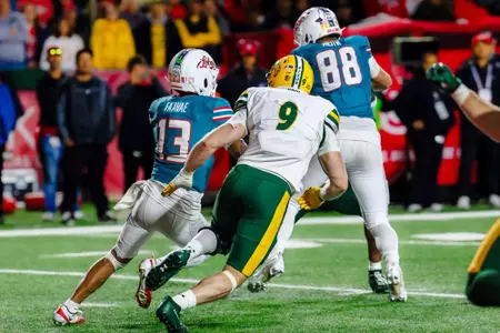 Photo from the North Dakota State at New Mexico football game Saturday, Oct. 24, 2026.