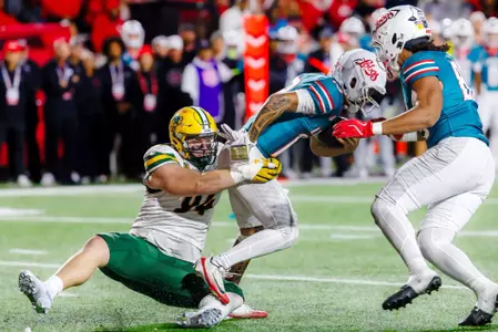 Photo from the North Dakota State at New Mexico football game Saturday, Oct. 24, 2026.