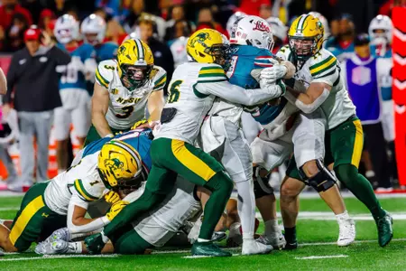 Photo from the North Dakota State at New Mexico football game Saturday, Oct. 24, 2026.