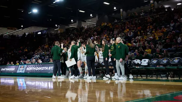 WBB Team Huddle