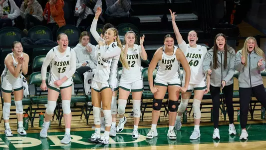 WBB Bench Celebration