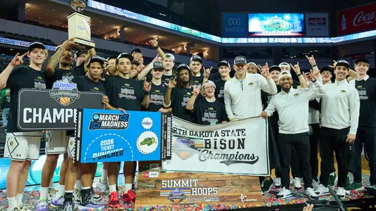 NDSU men's basketball 2026 Summit League Tournament champions