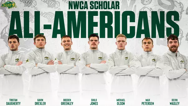 NDSU 2026 NWCA Scholar All Americans