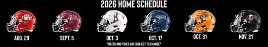 Bison Seat Select 2026 Home Schedule