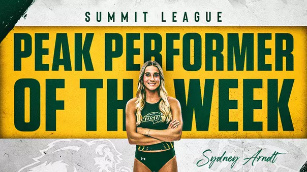 Sydney Arndt, Peak Performer of the Week