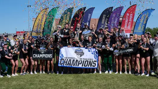 NDSU Women's Track & Field - 2026 Summit League Outdoor Champions