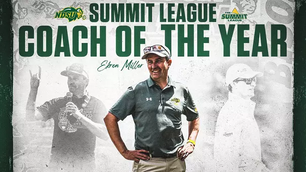Ekren Miller Summit League Coach of the Year 2025-26