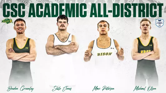 Wrestling 2026 CSC Academic All-District Team