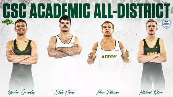 Wrestling 2026 CSC Academic All-District Team