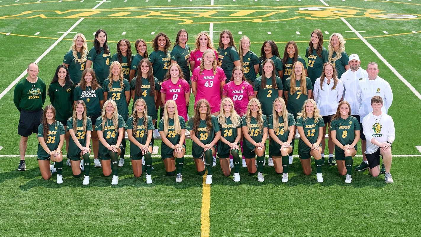 2026 NDSU Soccer Team Photo