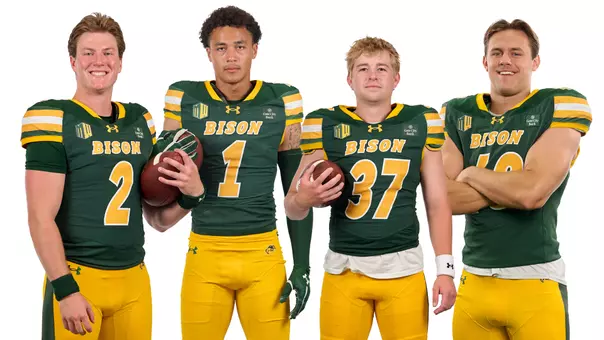 Nathan Hayes, Donovan Woolen, Drew Klein and Blake Schiltz
