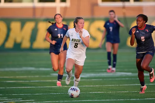 Photo from NDSU soccer's game against Florida Atlantic on Sep. 10, 2026 at Dacotah Field