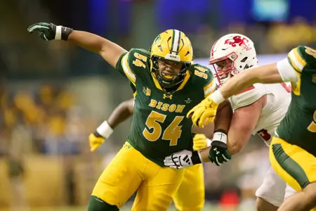 Photo from the Jacksonville State at North Dakota State football game Saturday, Aug. 29, 2026.