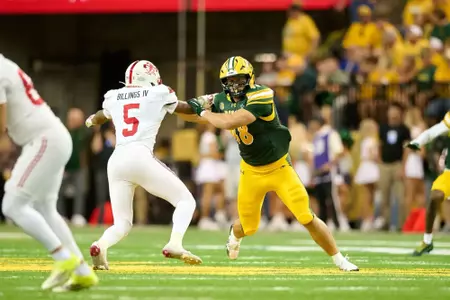 Photo from the Jacksonville State at North Dakota State football game Saturday, Aug. 29, 2026.