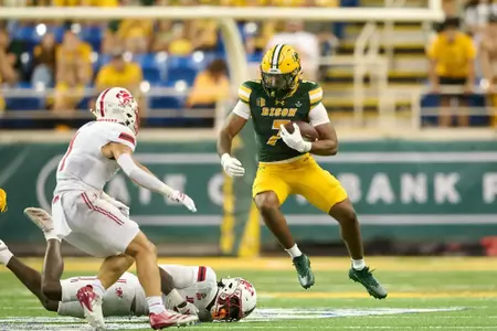 Photo from the Jacksonville State at North Dakota State football game Saturday, Aug. 29, 2026.