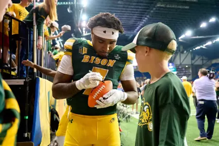 Photo from the Jacksonville State at North Dakota State football game Saturday, Aug. 29, 2026.
