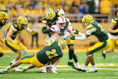 Photo from the Jacksonville State at North Dakota State football game Saturday, Aug. 29, 2026.