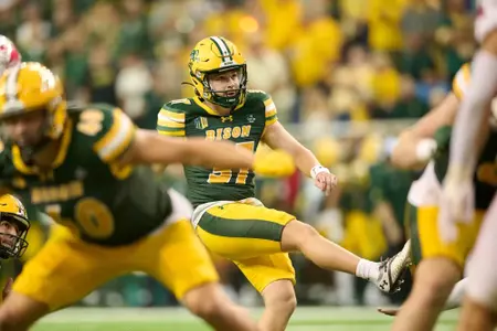 Photo from the Jacksonville State at North Dakota State football game Saturday, Aug. 29, 2026.